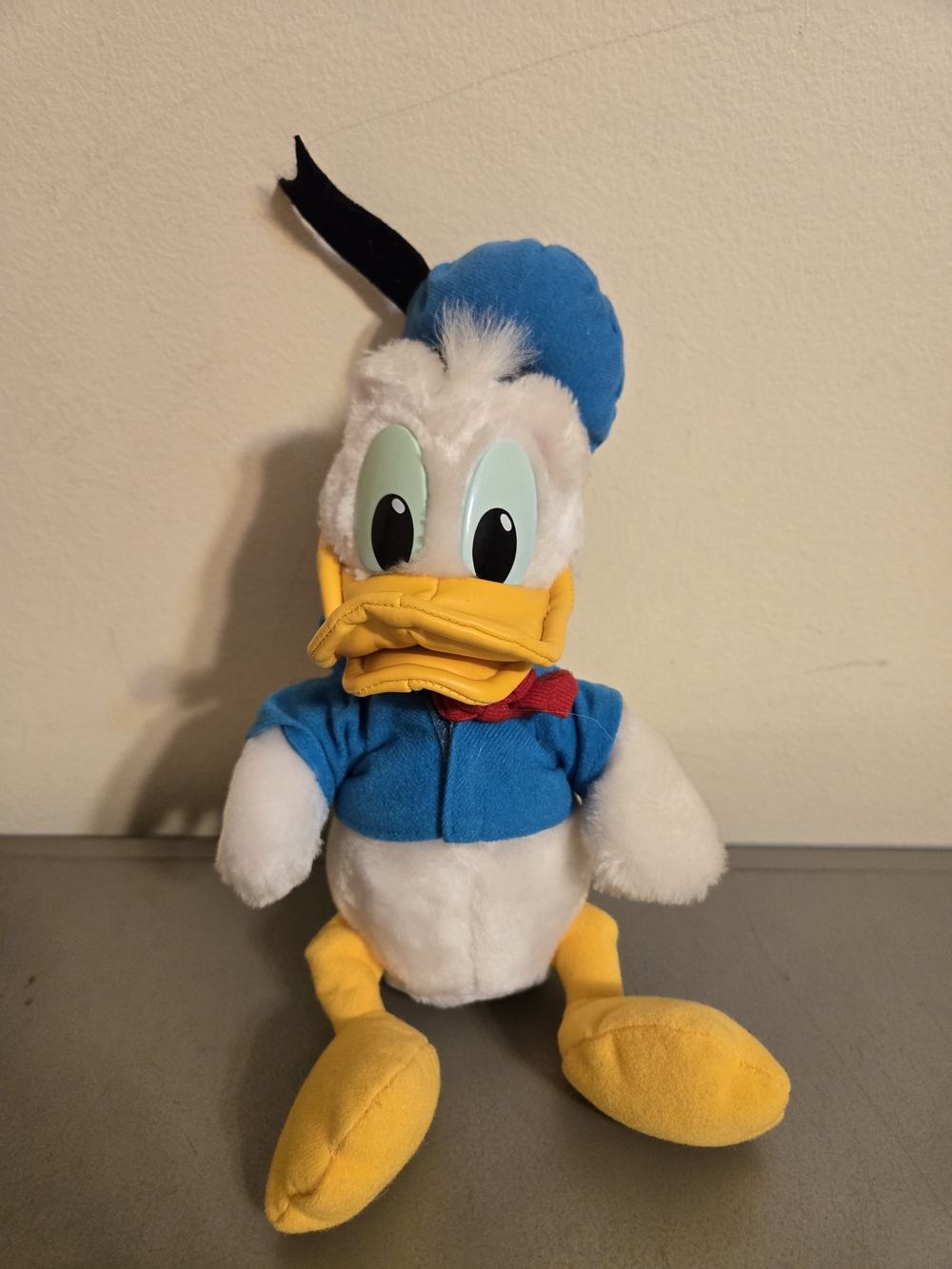 Vintage Disneyland Disney World Donald Duck Plush Stuffed Animal – 10”